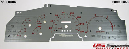 US Speedo Custom Gauge Face