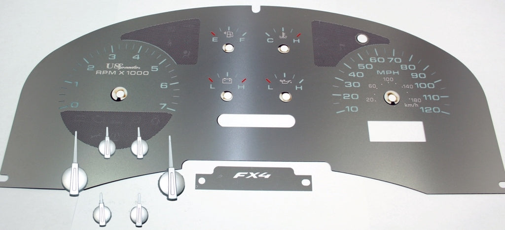 US Speedo Custom Gauge Face