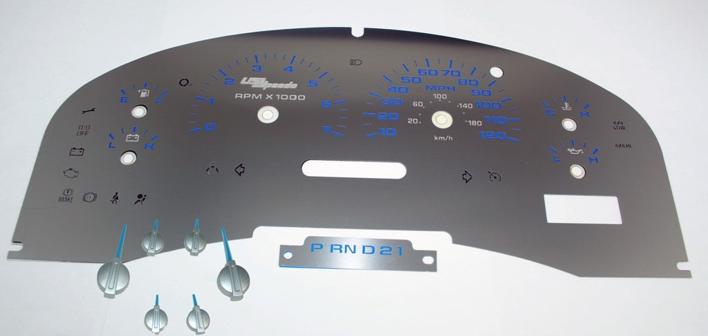 US Speedo Custom Gauge Face