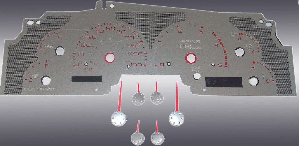US Speedo Custom Gauge Face
