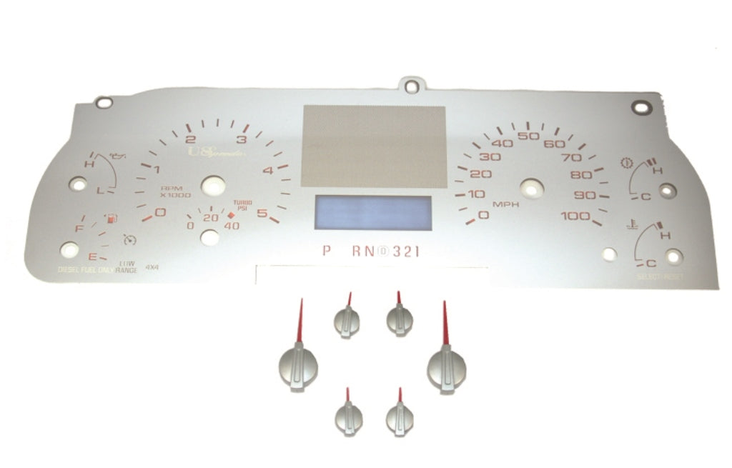 US Speedo Custom Gauge Face