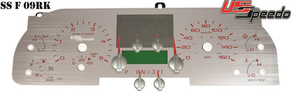 US Speedo Custom Gauge Face