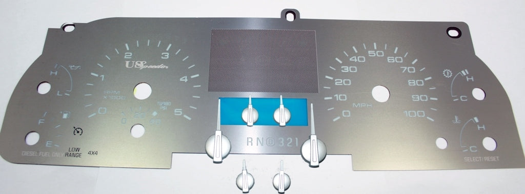 US Speedo Custom Gauge Face