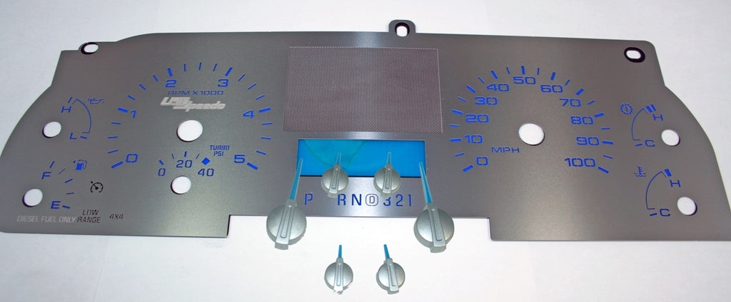 US Speedo Custom Gauge Face