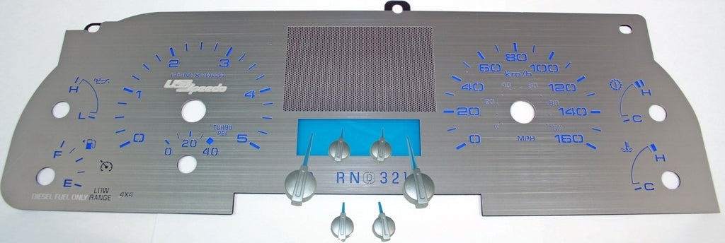 US Speedo Custom Gauge Face