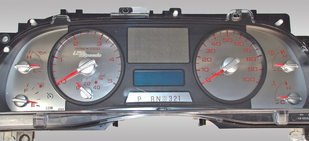 US Speedo Custom Gauge Face