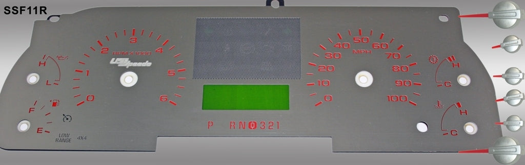 US Speedo Custom Gauge Face