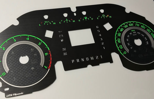 US Speedo Custom Gauge Face