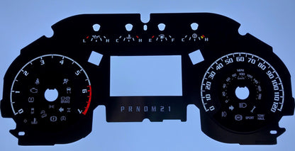 US Speedo Custom Gauge Face