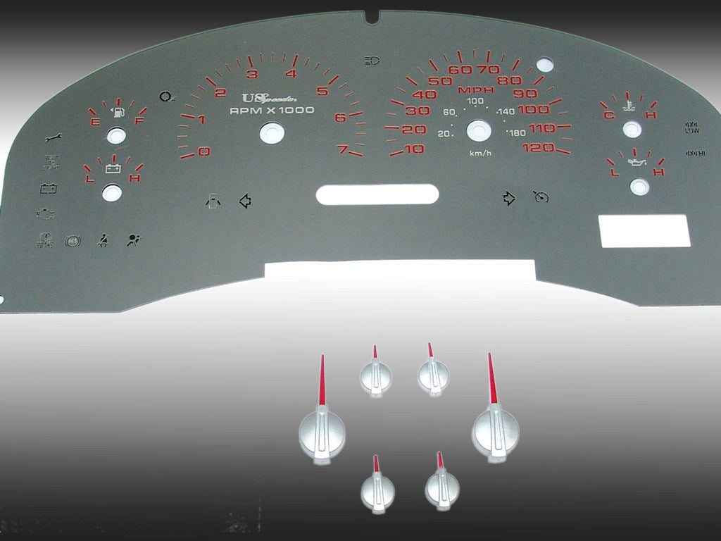 US Speedo Custom Gauge Face