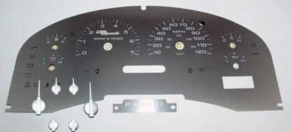 US Speedo Custom Gauge Face