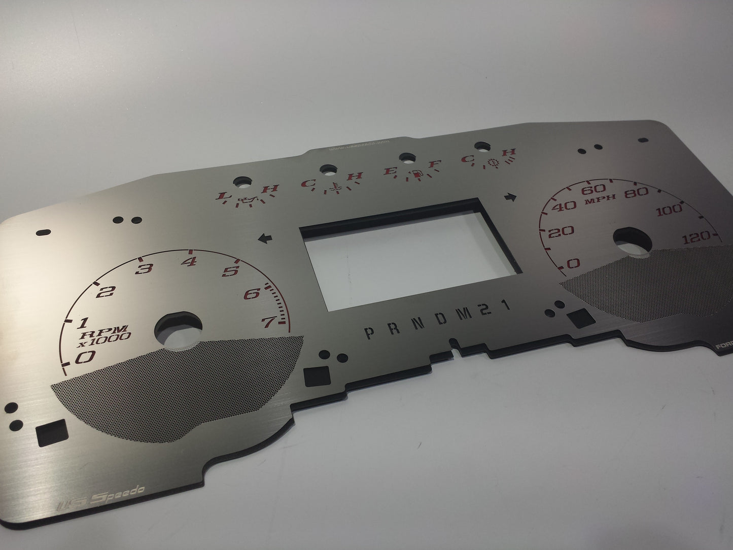 US Speedo Custom Gauge Face