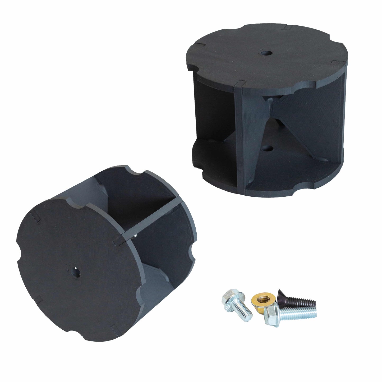 4" Steel Spacer Kit For Use With Rebel Kits On Lifted Trucks.