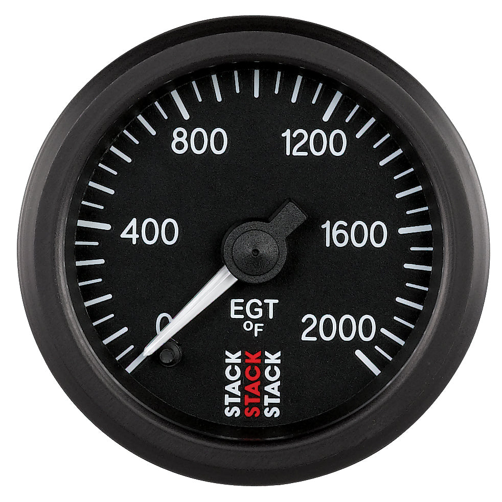 EXHAUST GAS TEMP PRO STEPPER MOTOR 52MM BLK 0-2000 Farinihieht