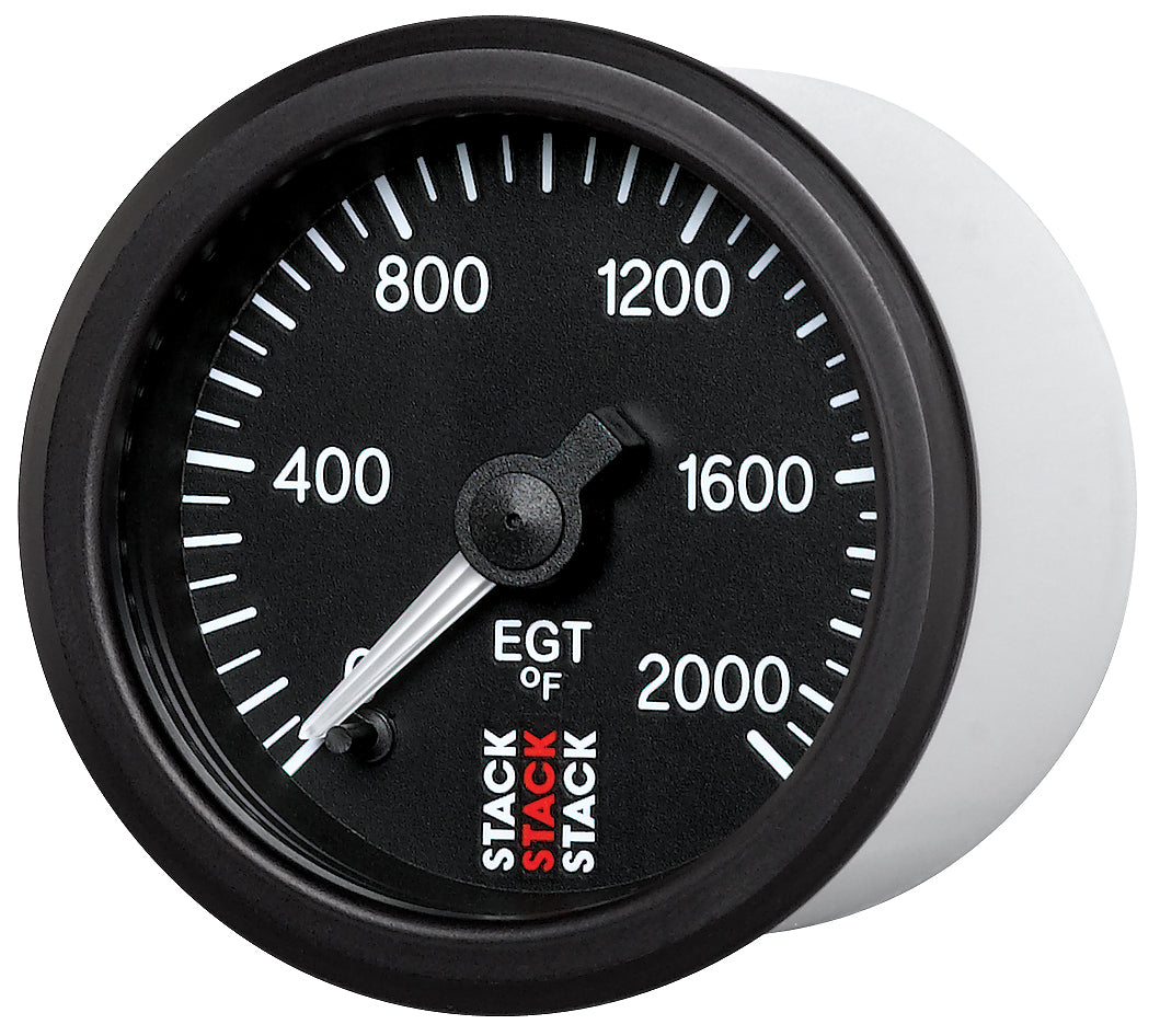 EXHAUST GAS TEMP PRO STEPPER MOTOR 52MM BLK 0-2000 Farinihieht