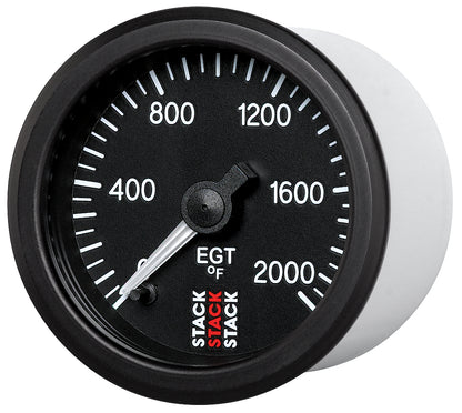 EXHAUST GAS TEMP PRO STEPPER MOTOR 52MM BLK 0-2000 Farinihieht