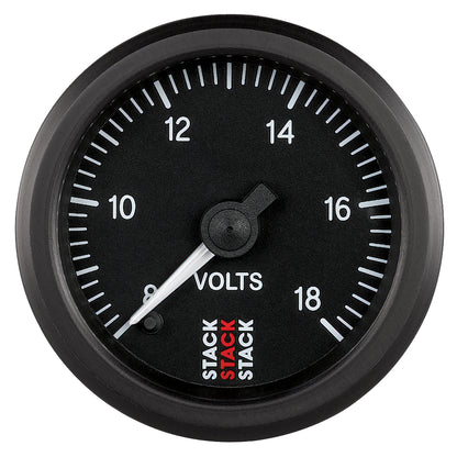 BATTERY VOLTAGE PRO STEPPER MOTOR 52MM BLK 8-18V
