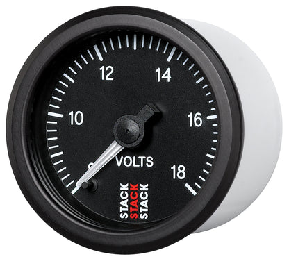 BATTERY VOLTAGE PRO STEPPER MOTOR 52MM BLK 8-18V