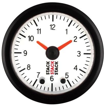 ANALOG CLOCK WHT