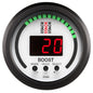 52MM BOOST CONTROLLER -1 TO +2 BAR (-30INHG TO +30 PSI) STACK WHT