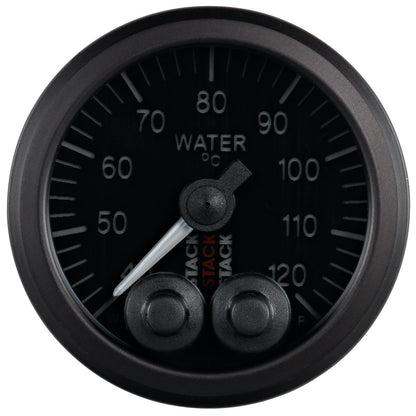 WATER TEMP PRO-CONTROL 52MM BLK 40-120 Celsius 1/8 In. NPTF MALE