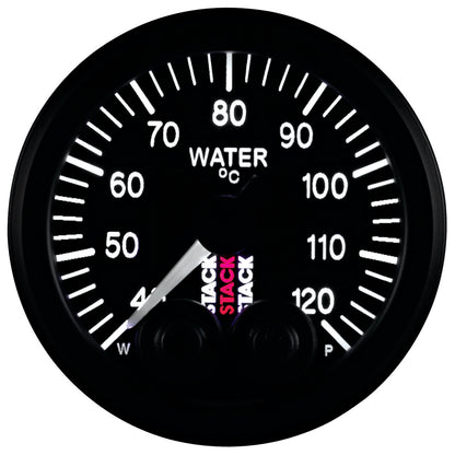WATER TEMP PRO-CONTROL 52MM BLK 40-120 Celsius 1/8 In. NPTF MALE