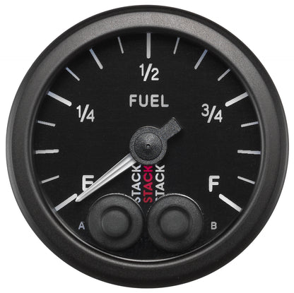 2-1/16 In. FUEL LEVEL PROGRAMMABLE 0-280 O STACK PRO-CONTROL BLK