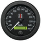 88MM SPEEDOMETER 0-260 KM/H STACK BLK