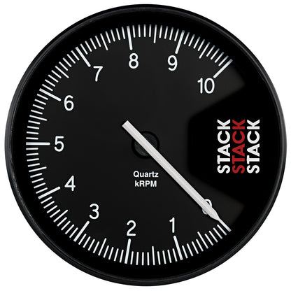 TACHOMETER PROFESSIONAL ACTION REPLAY 125MM BLK 0-10K RPM