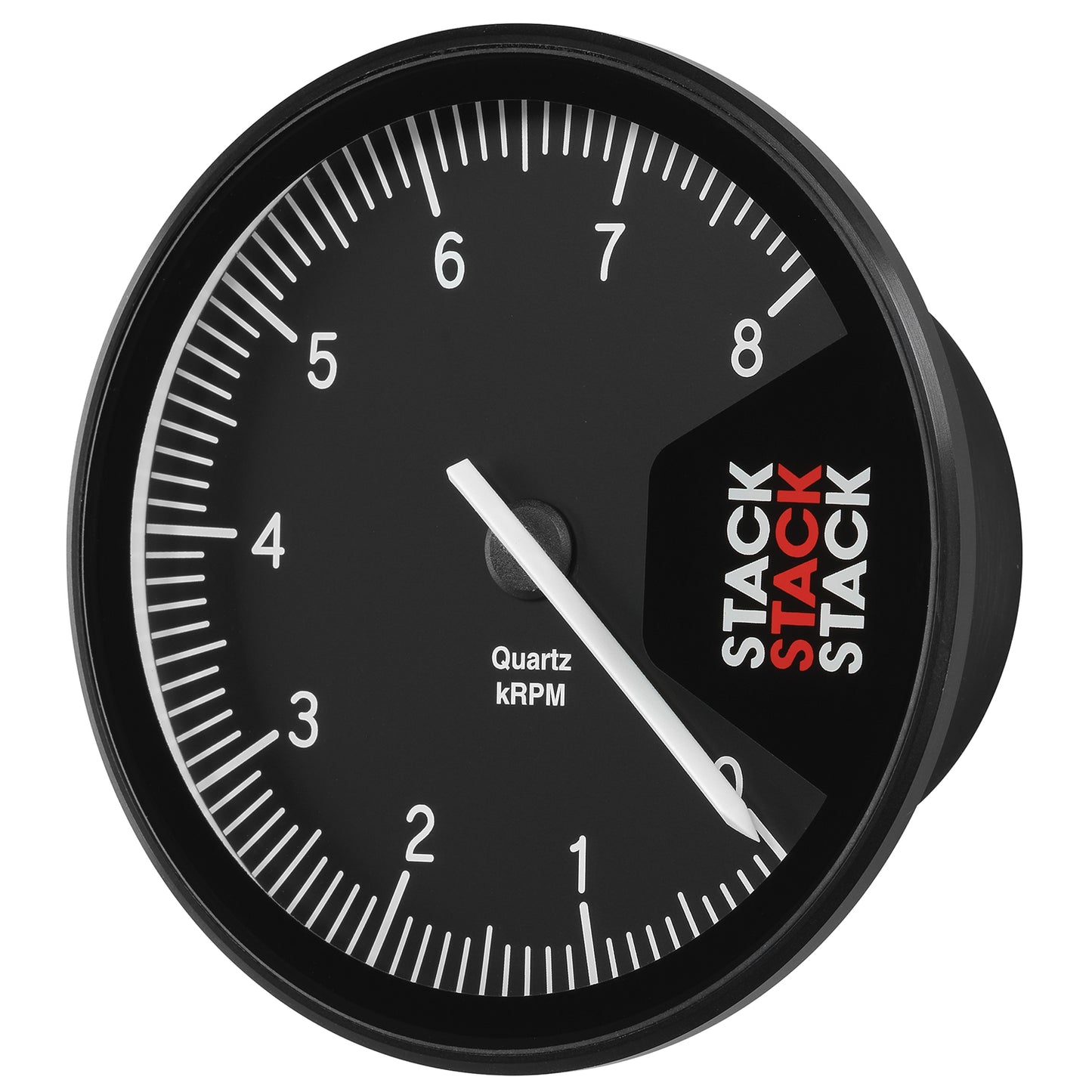 TACHOMETER PROFESSIONAL ACTION REPLAY 125MM BLK 0-8K RPM