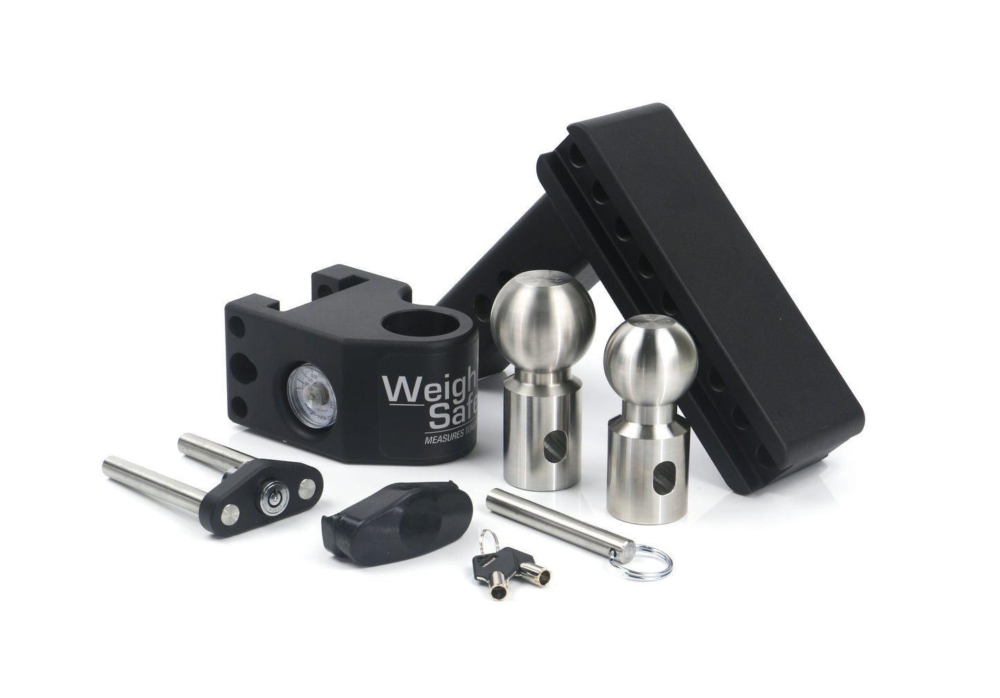 Steel Weigh Safe 6" Drop Hitch With 2" Shank (8K/15K GTWR)