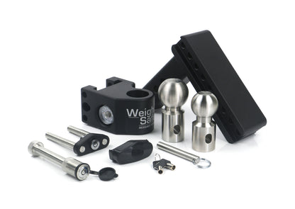 Steel Weigh Safe 6" Drop Hitch With 2" Shank Keyed Alike WS05 Included