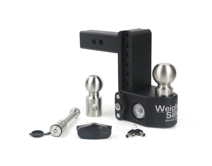 Steel Weigh Safe 6" Drop Hitch With 2" Shank Keyed Alike WS05 Included