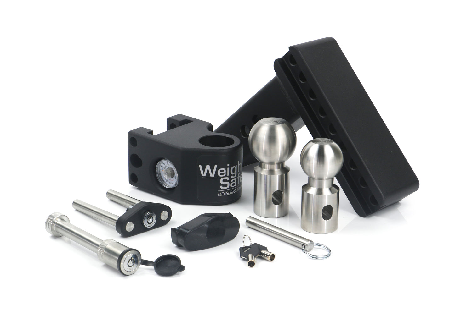 Steel Weigh Safe 6" Drop Hitch With 2.5" Shank Keyed Alike WS05 Included