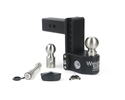 Steel Weigh Safe 6" Drop Hitch With 2.5" Shank Keyed Alike WS05 Included