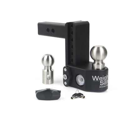 Steel Weigh Safe 6" Drop Hitch With 2" Shank (8K/15K GTWR)