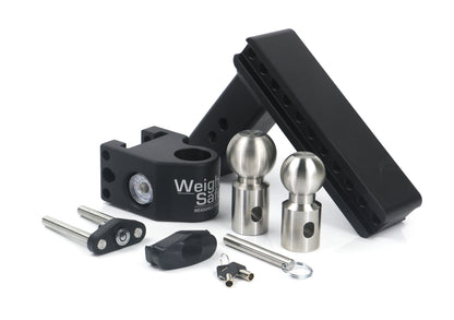 Steel Weigh Safe 8" Drop Hitch With 2.5" Shank (8K/22K GTWR)