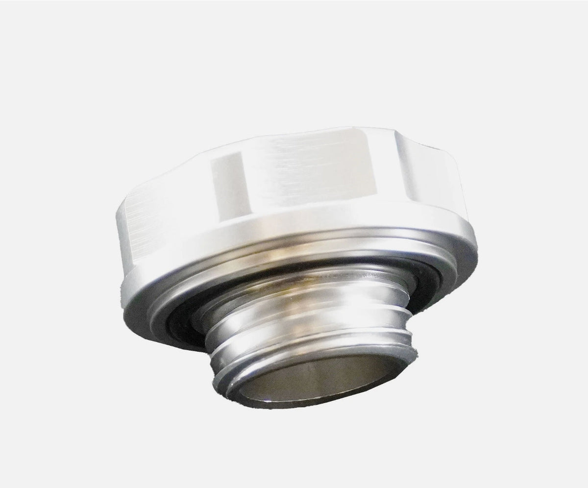 Silver Billet Oil Filler Cap for Most Honda, Nissan, and Suzuki Models