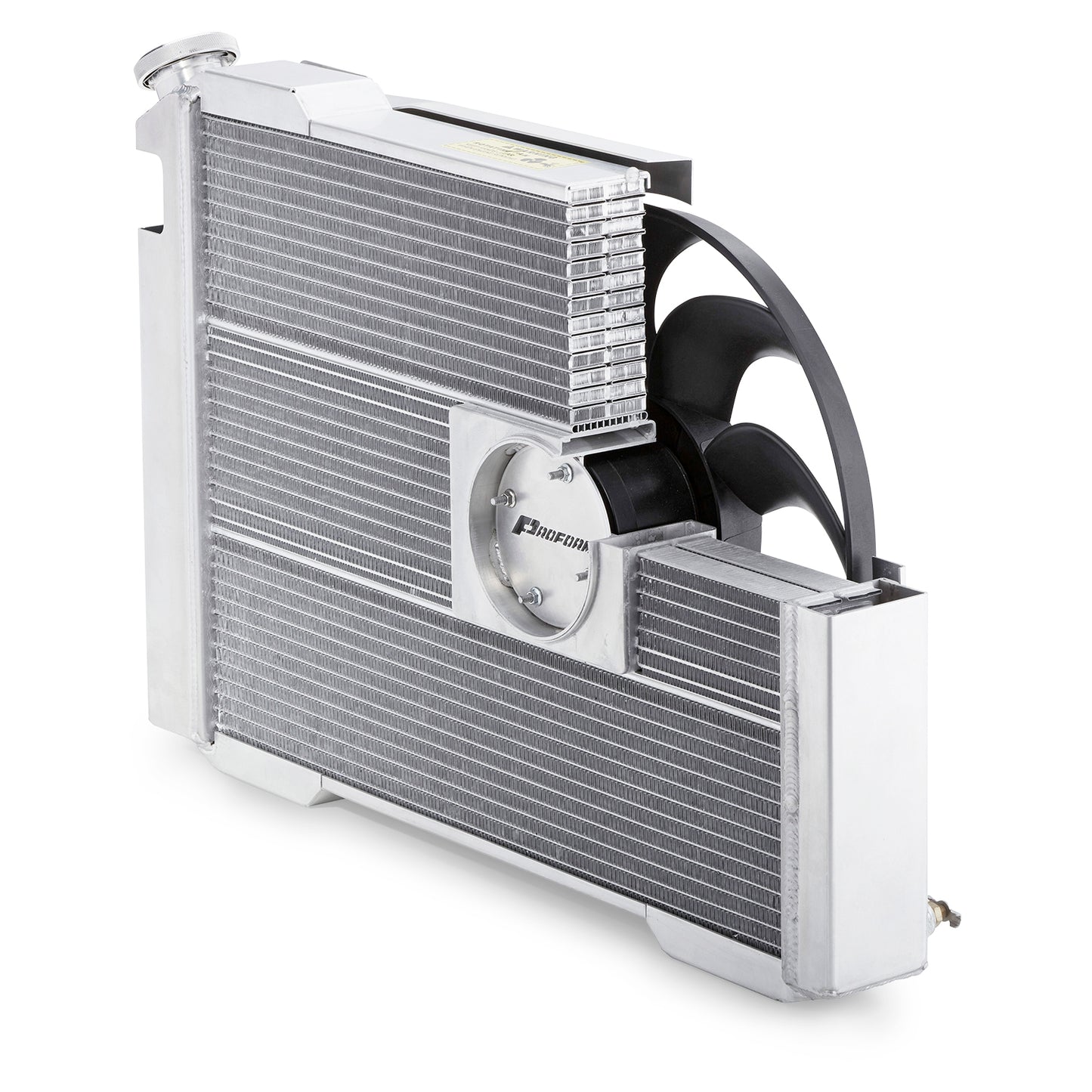 Slim-Fit Radiator System  Universal  Ford Style  17-inch Core  Manual Trans