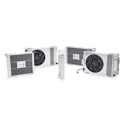 Slim-Fit Radiator System  Universal  GM Style  23-inch Core  Manual Transmission