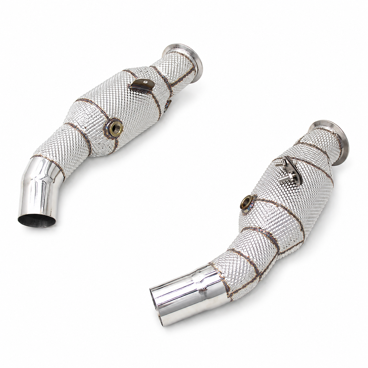 Catted Stainless Steel Downpipe for Alfa Romeo Giulia Quadrifoglio