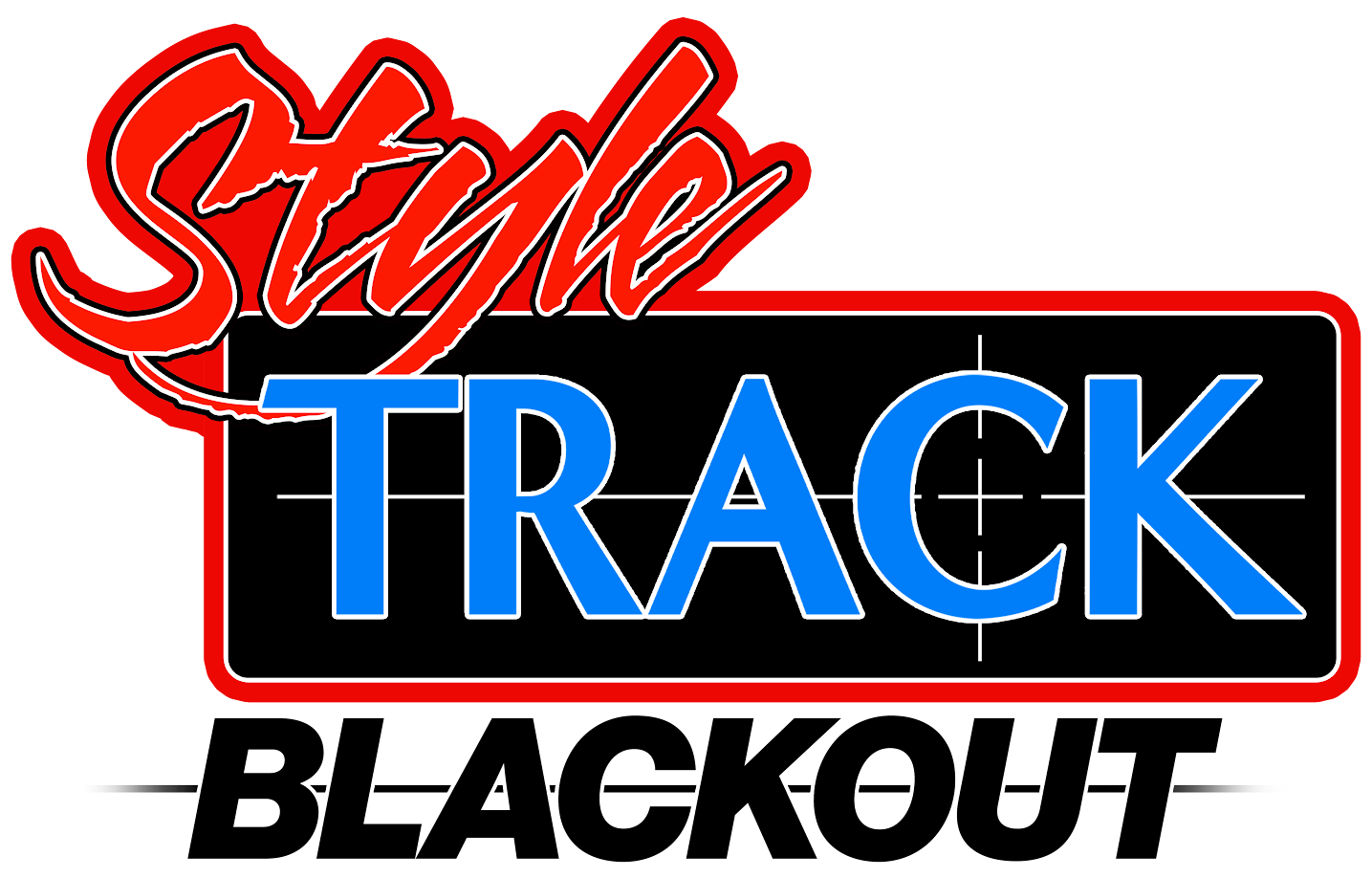 Small Block Chevy Black Style Track Serpentine Kit (AC/PS/ALT); BLACKOUT