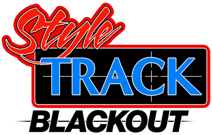 Small Block Chevy Black Style Track Serpentine Kit (AC/PS/ALT); BLACKOUT