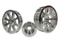 1993-2020 Subaru EJ Series Pulley Kit; Lightweight; Billet