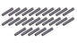 Spark Plug Boots (25pk) 180-Degree Black - 46203