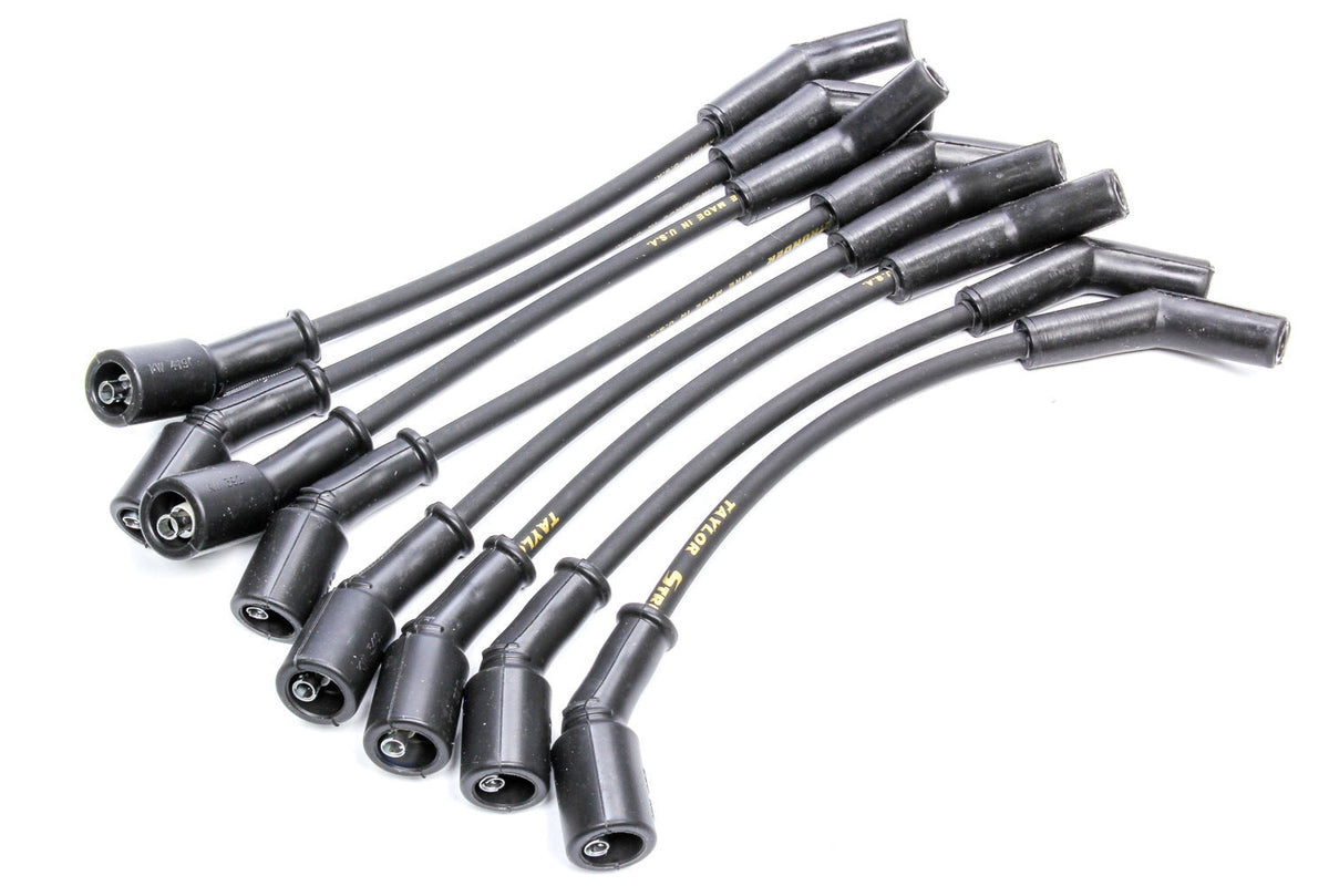 8mm Streethunder Plug Wire Set SBC Black - 51046