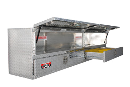 GXTX - TB400-96D-BD - 96inchx20inchx24inch High Cap. Stake Bed Contr. TopSider W/ Bottom Drawers Comm. Class