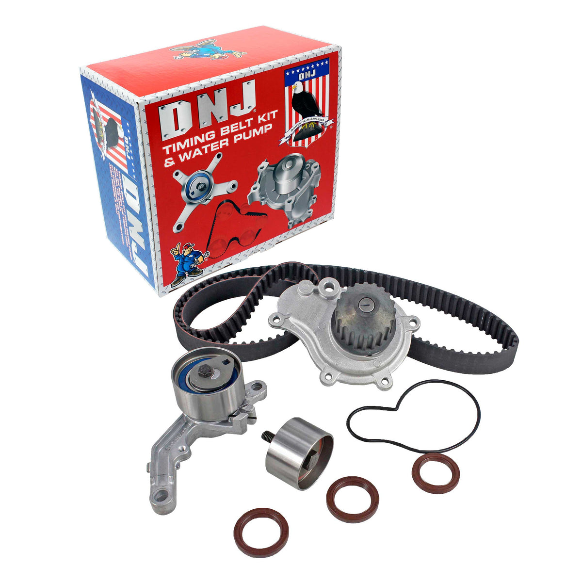 Timing Belt Kit with Water Pump 2003-2010 Chrysler,Dodge,Jeep 2.4L