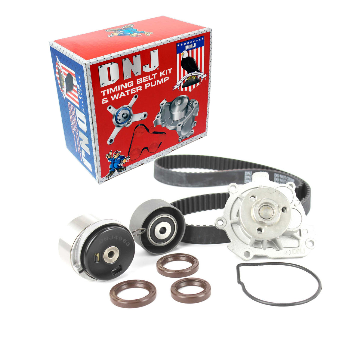 Timing Belt Kit with Water Pump 2008-2018 Chevrolet,Pontiac,Saturn 1.6L-1.8L