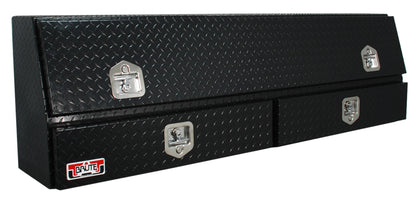 GXTX - TBS200-72-BD-BT - 72inch Contr. TopSider W/ Drawers & Doors Comm. Class - Black Texture Coat